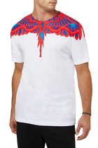 Curved Winged T-Shirt